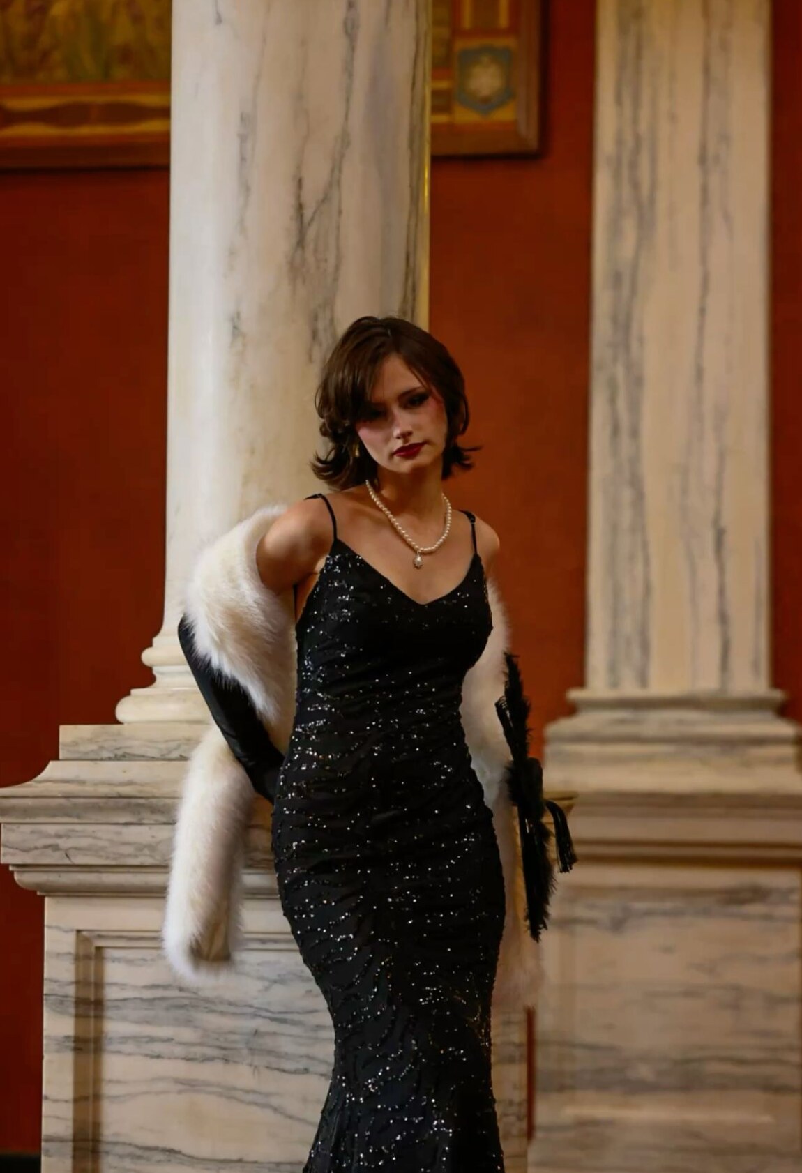 creative corner: Neon Glamour: Vintage Hollywood Prom Night Elegance 🌌 687