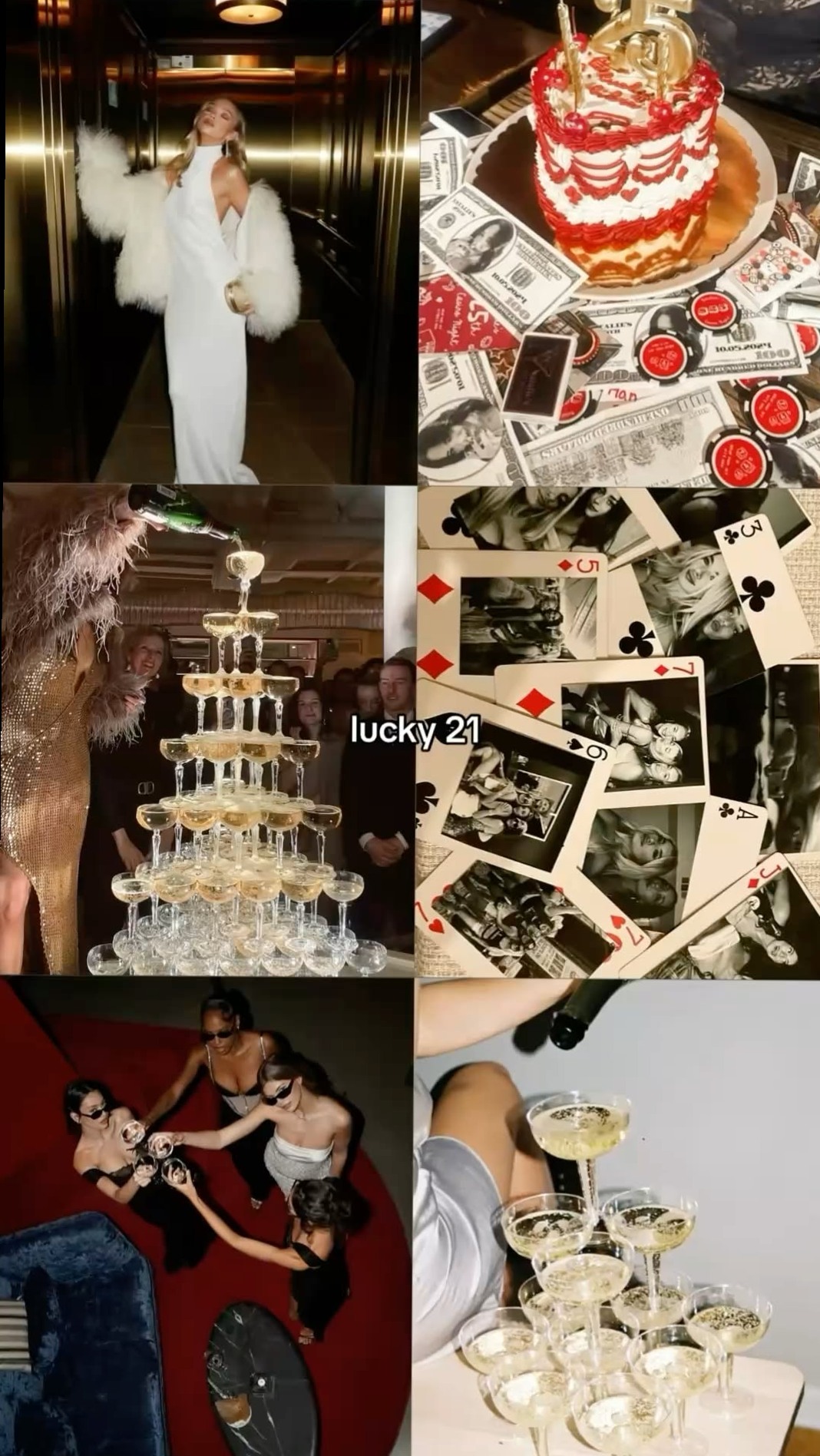 ✦ creative corner ✦ Neon Glow: A Timeless 21st Celebration in Luxe Vintage Style 242