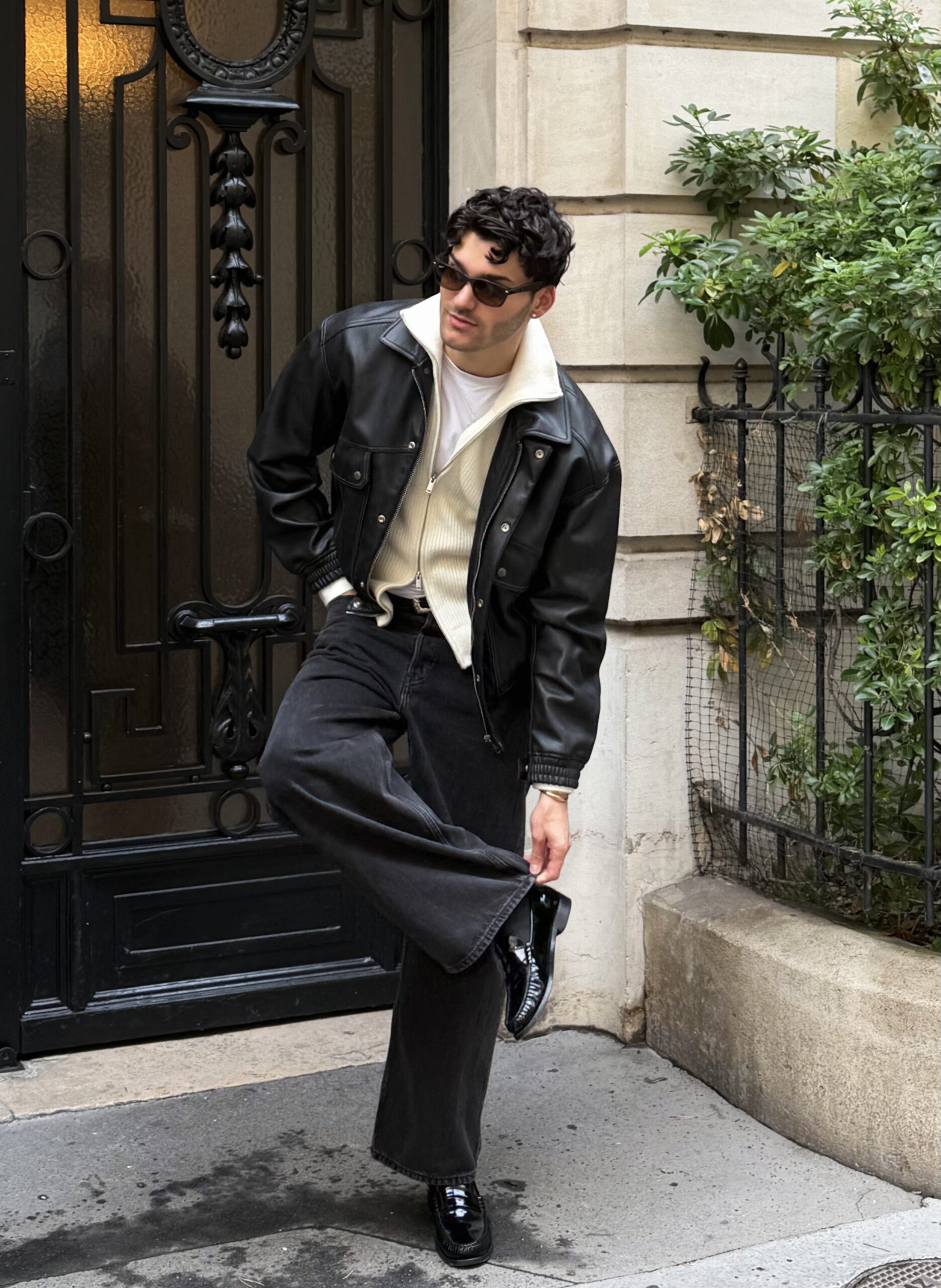 creative corner ✧ Neon Leather Looks: Vintage Glam for Bold Vibes 🥂 💫 631