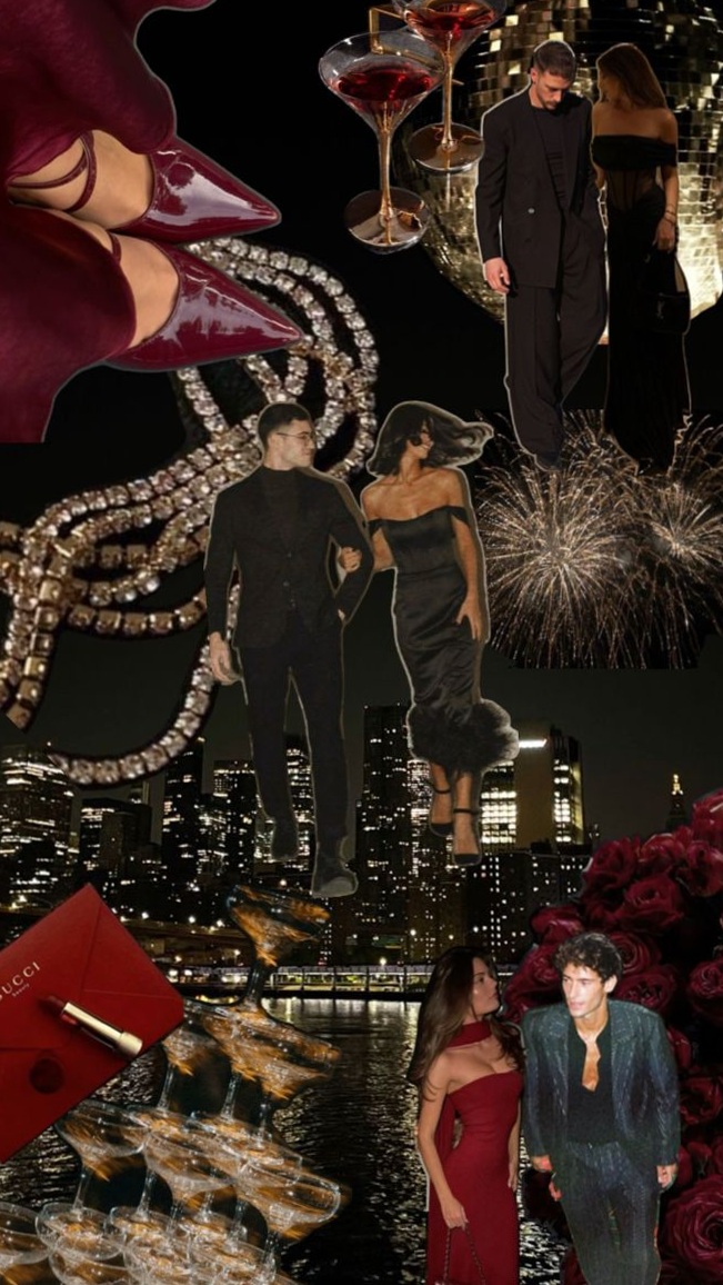 creative luxury feed • Neon Elegance: Vintage River Glamour & Luxe Game Visions  223