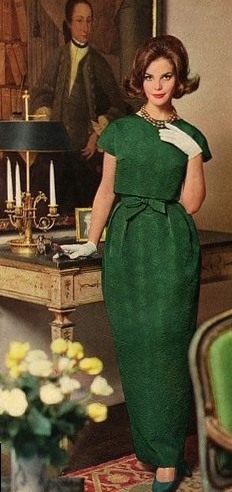 creative luxury feed: 🎯 📍 Neon Glamour 1960s Evening Dress in Vintage Luxury 171