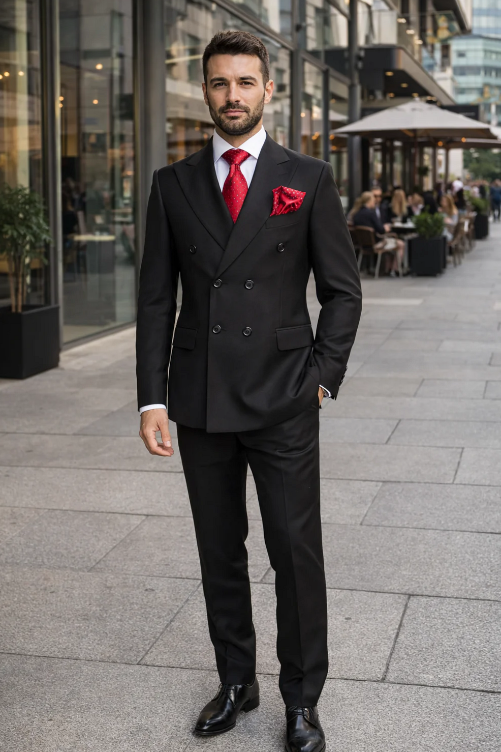 🌺 creative studio vibes ✦ Neon-Elegance Slim Fit Suit with Vintage Flair for Tim 723