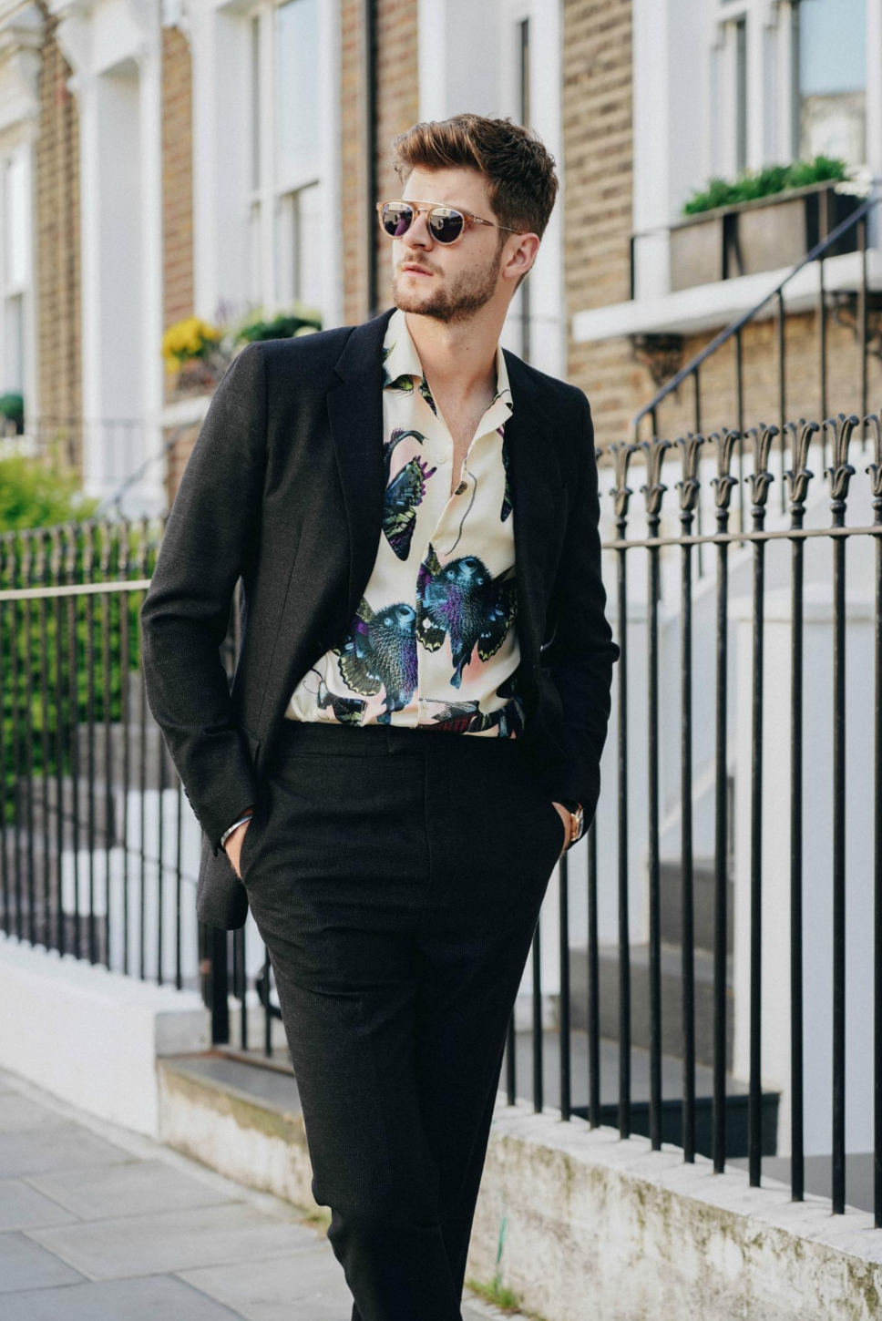 📻 🕰️ Cuban Collar Glam: Neon Vibes & Vintage Party Flair 472