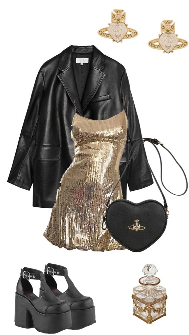 curated aesthetic: Effy Nights: Neon Dreams & Vintage Glamour 🎭 🎭 396