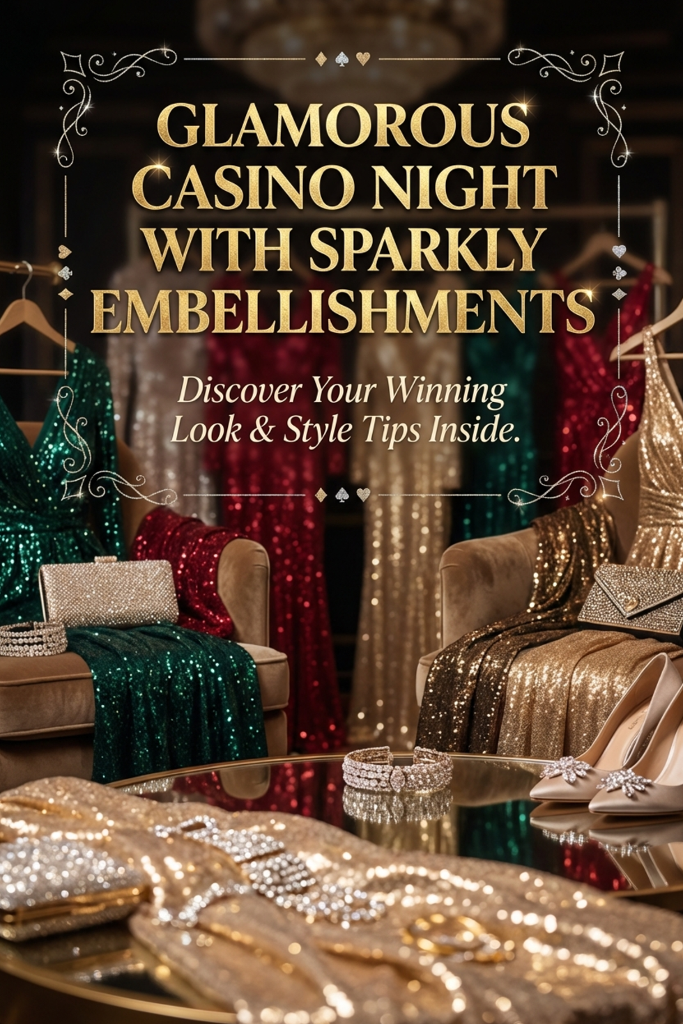 🥂 🥂 design diary ✦ Neon Glamour: Choosing Shimmering Party Gowns with Vintage Fl 610