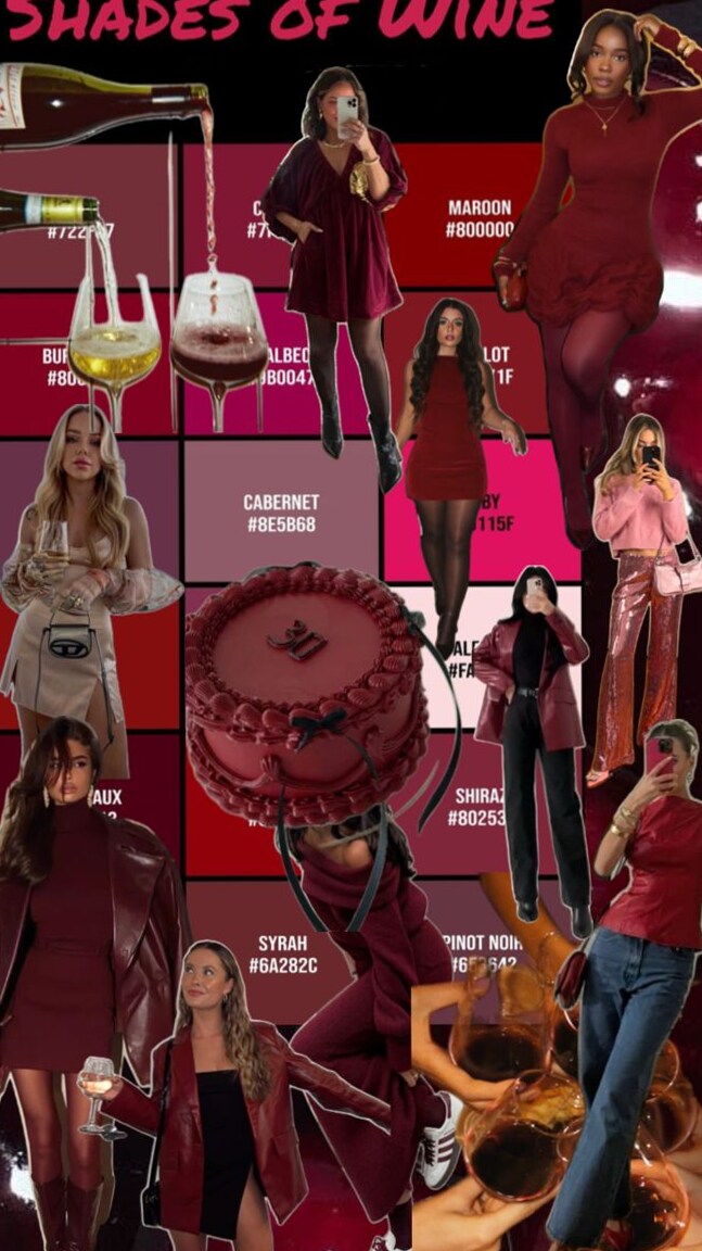 design diary: Velvet Hues Under Neon Reverie 🦋 🕯️ 525