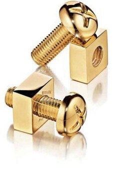 design inspiration daily: Neon Screw Cufflinks Vintage Glam Party Elegance 🎈 🥳 949