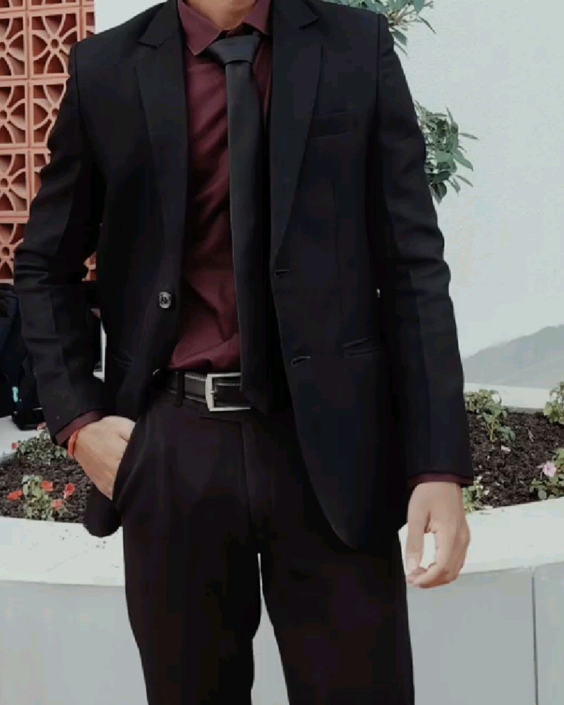 designer life aesthetic ✧ Neon Tuxedo Dreams in Velvet Shadows 🌲 🍂 496