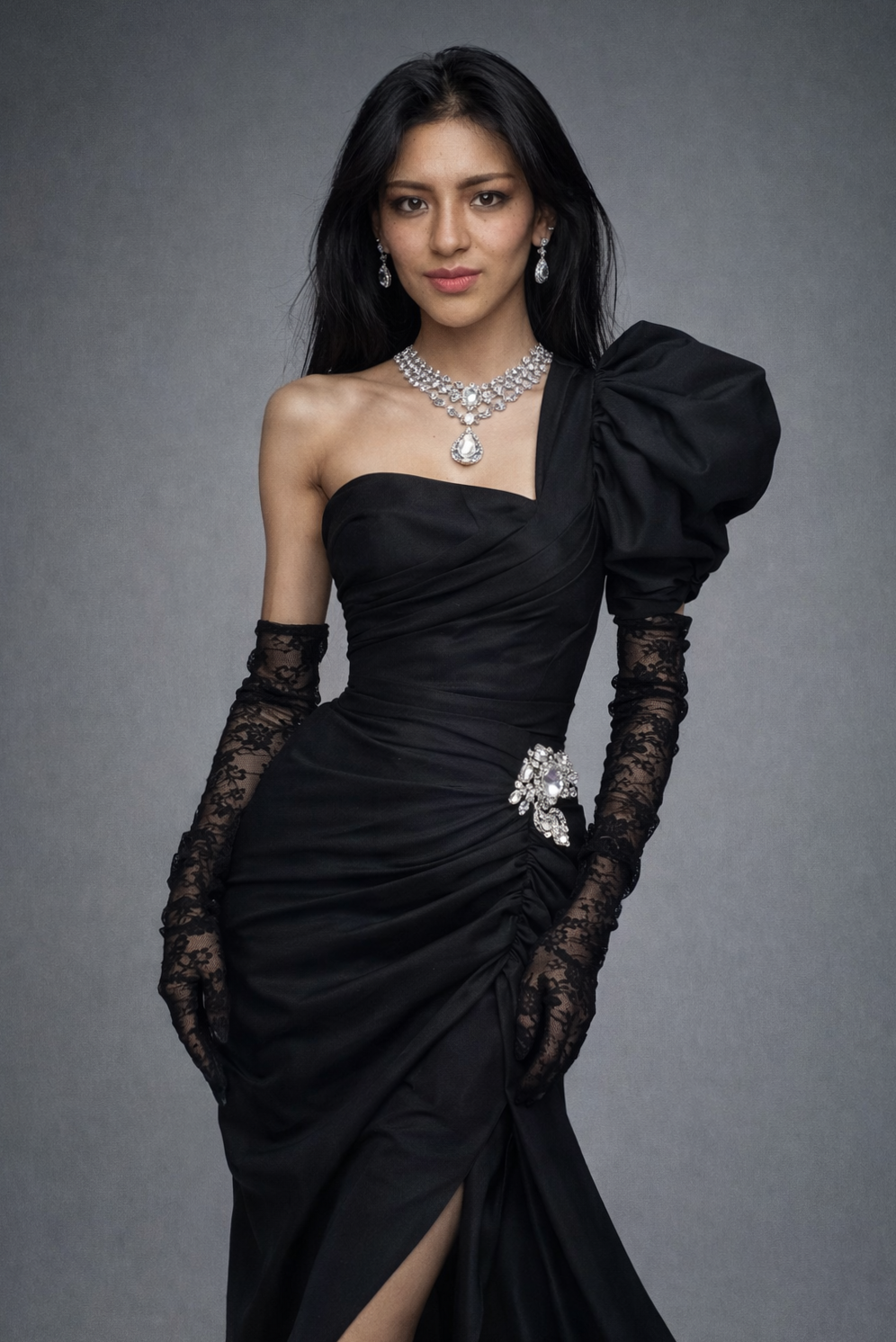 digital art daily: 🎯 🖼️ 🎯 Yudit Yanis Erquiño Ortiz Neon Dreams in Timeless Glam 349