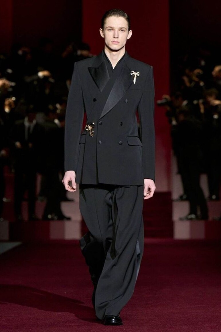 digital design vibes ✧ Neon-Edged Tailored Suit Set for Timeless Formal Nights 🌿 604