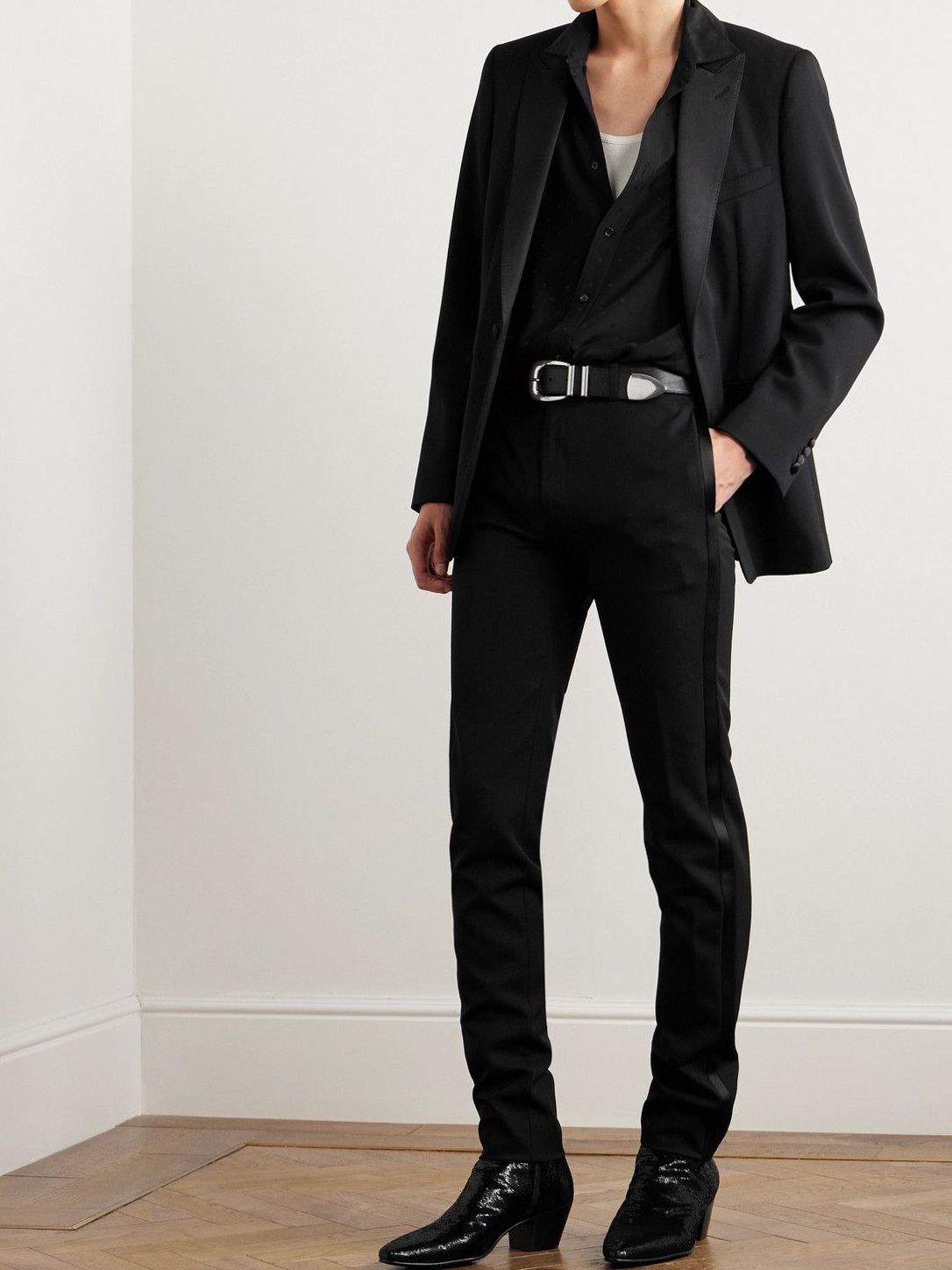 Elegant Neon Wool Trousers for a Refined Party Look | 🏨 digital art daily 859