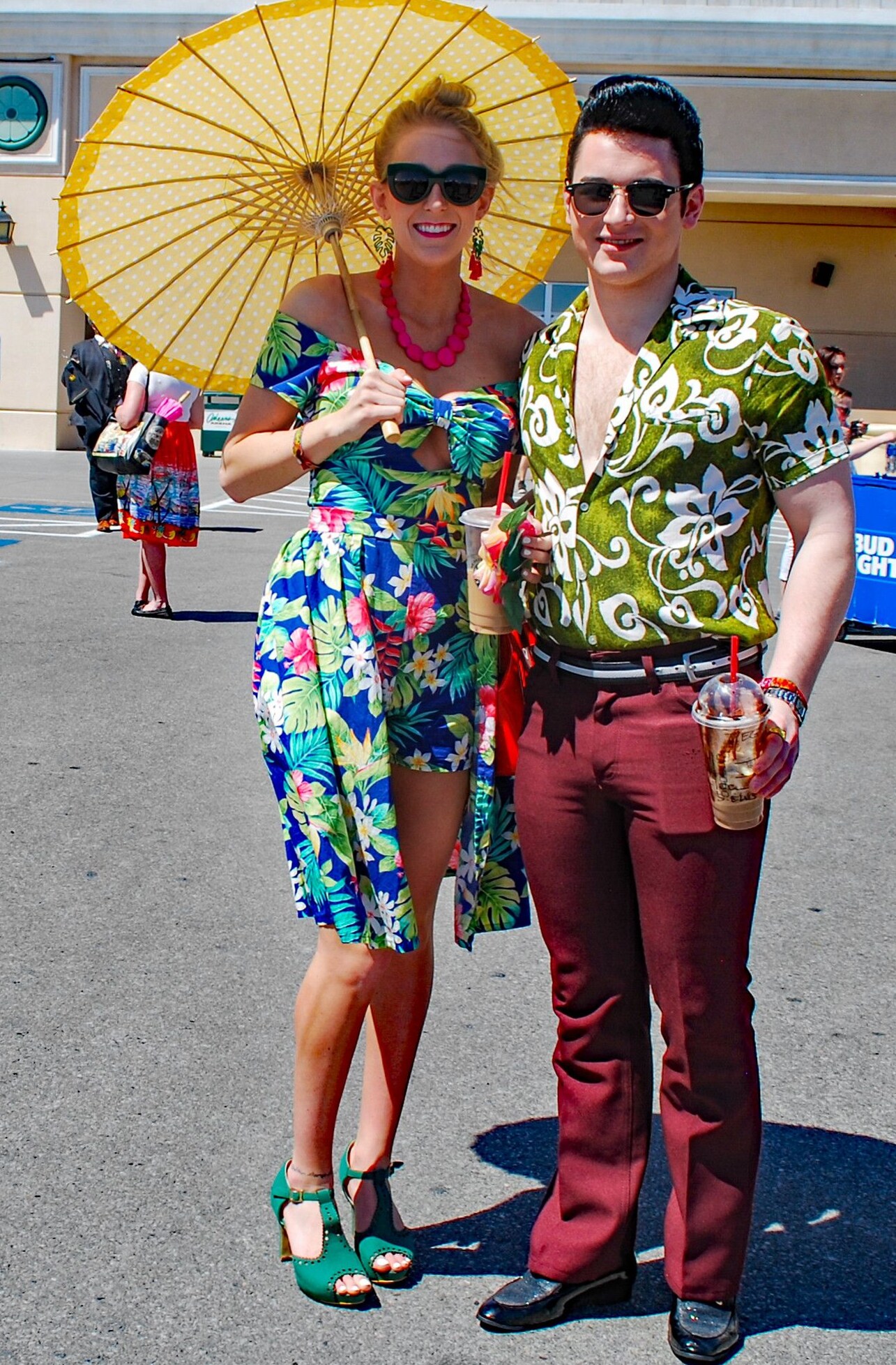 emerald city lights • Neon Nostalgia: Rockabilly Revival in Vegas Glow 🍃 928