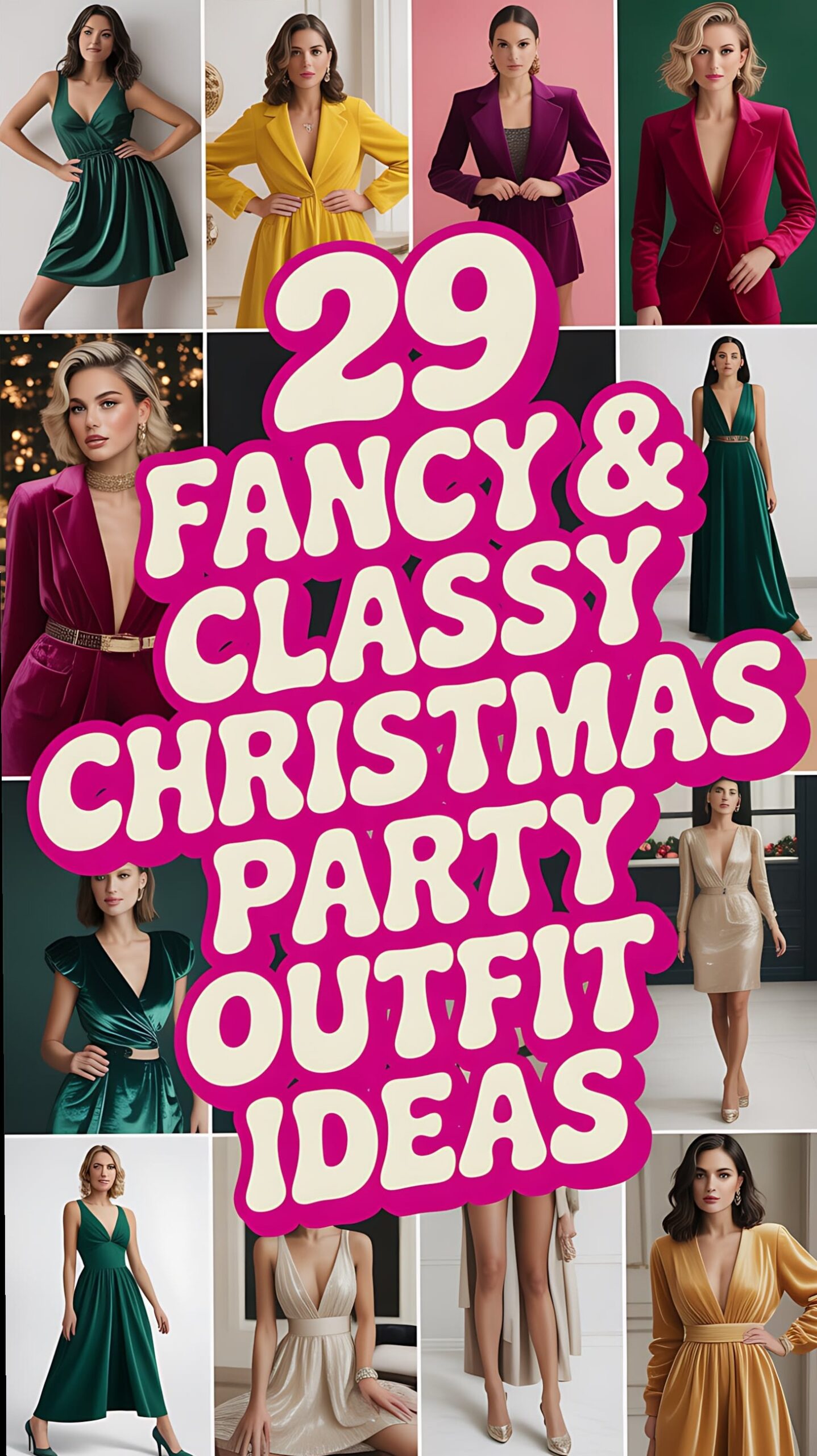 ⊹ Enchanted Glamour: 29 Opulent Yuletide Soirée Styles ⊹ 👗 💄 251