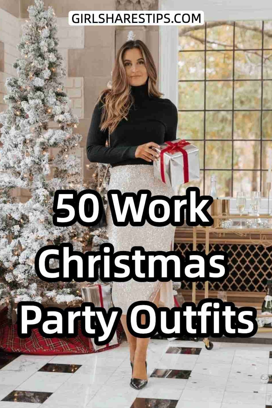 Festive Neon Glam: Vintage-Inspired Party Looks for Work Christmas Celebrations  214