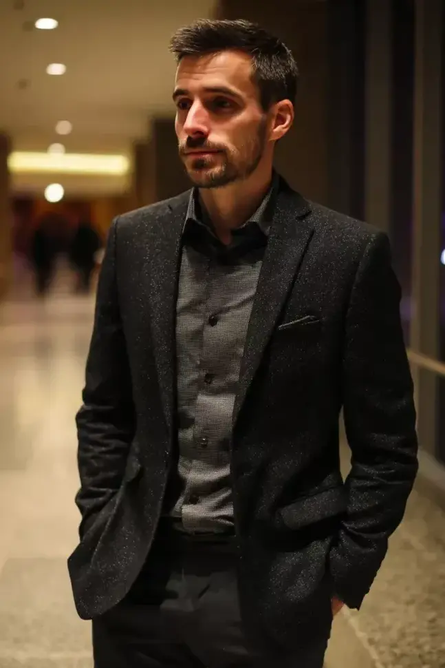 ✦ festive vibes activated ✦ Sleek Classy Men’s Party Styles with Neon Edge 🔸 🧿 497