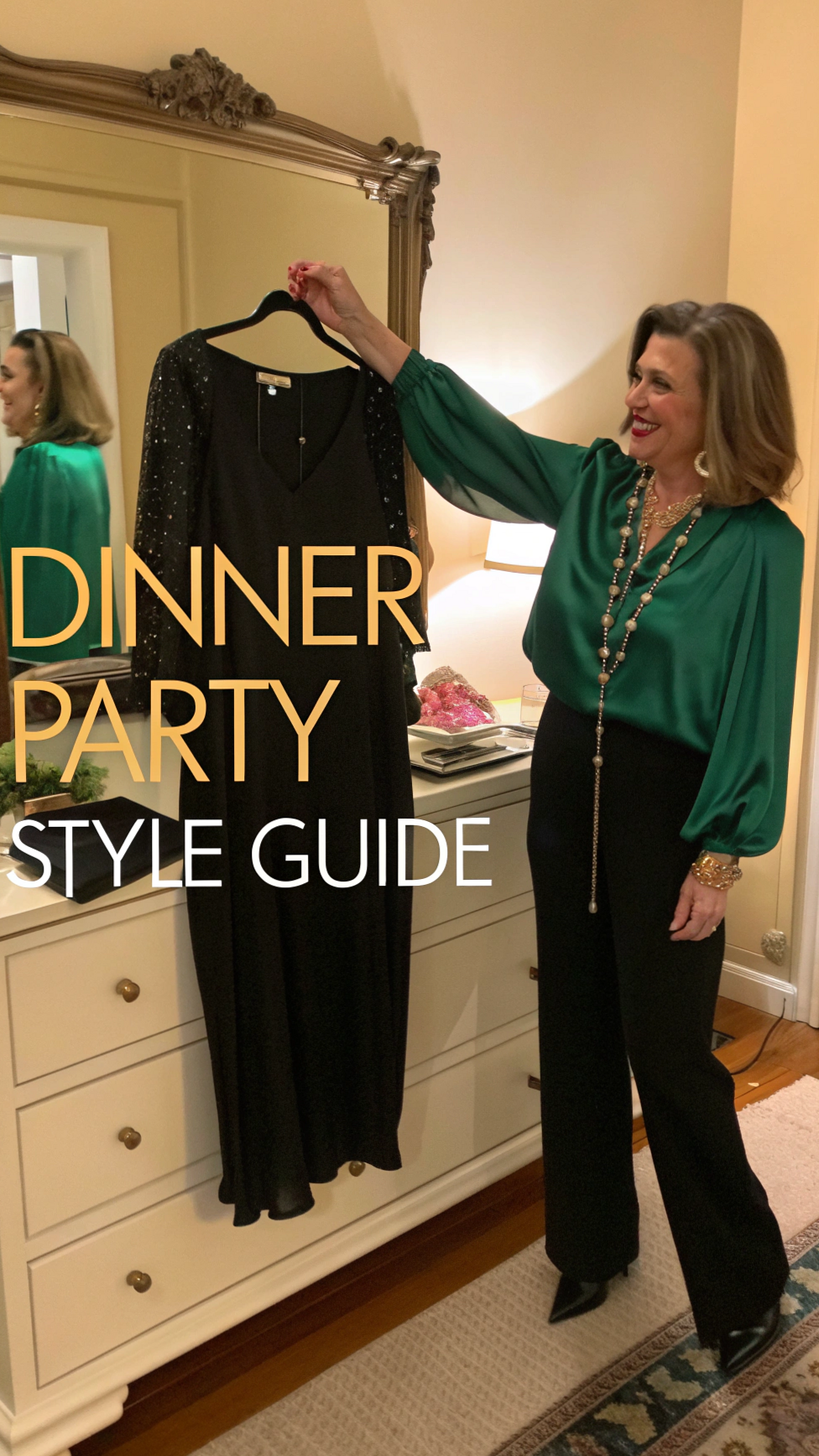 🌌 🎆 gather and glow ✦ Neon Glam: Effortless Elegance for Dinner Parties 142