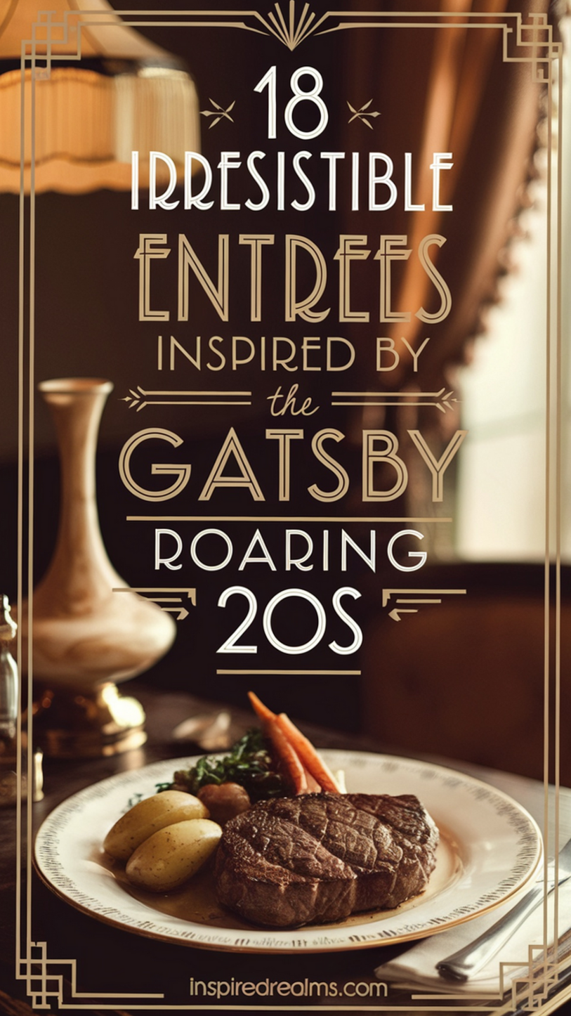 Gatsby-Inspired Feasts: 18 Glamorous Dishes for Art Deco Elegance ⟐ creative lux 682