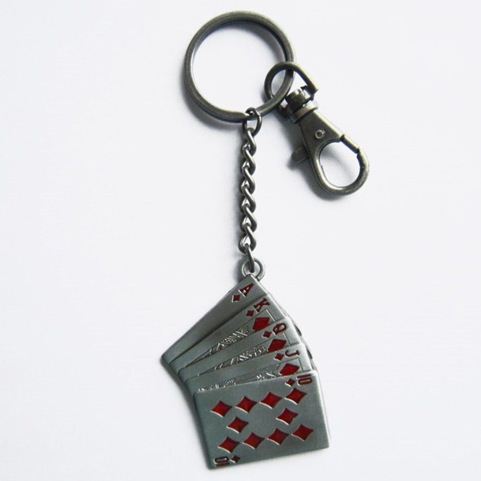 🌴 Gilded Neon Key Ring Echoes of Velvet Nights | old hollywood glam 855