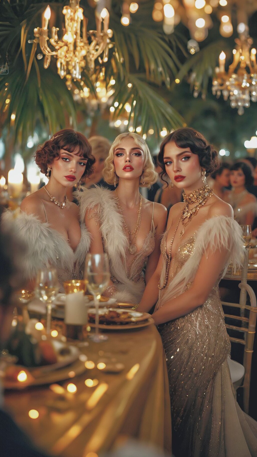 🎰 🕰️ ⟡ Glamorous Neon Nights: Vintage Glam for 2026’s Chic Celebration 365