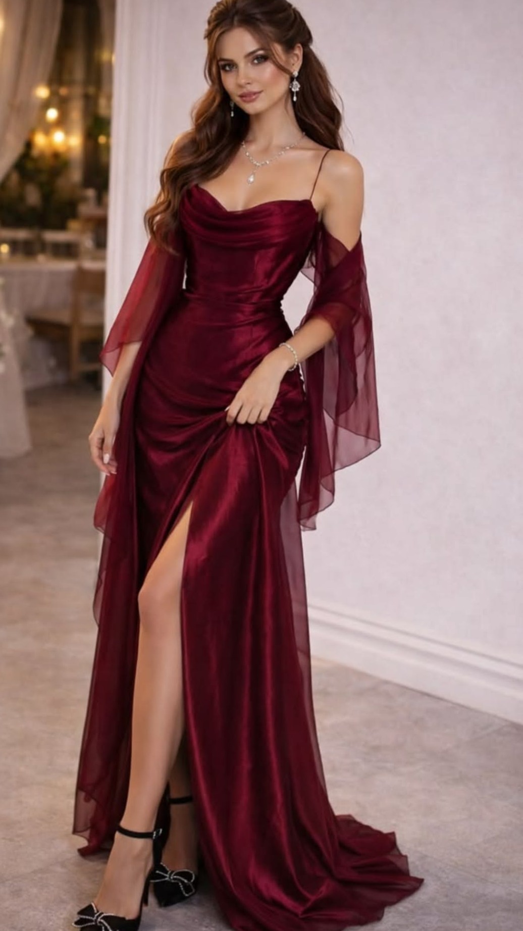 Glamour Embodied in a Silken Hue — 🎀 🎈 751