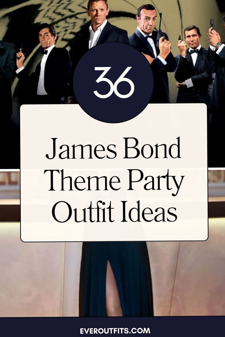 Glamour in the Shadows: 36+ James Bond-Inspired Ensembles — crystal night dreams 146