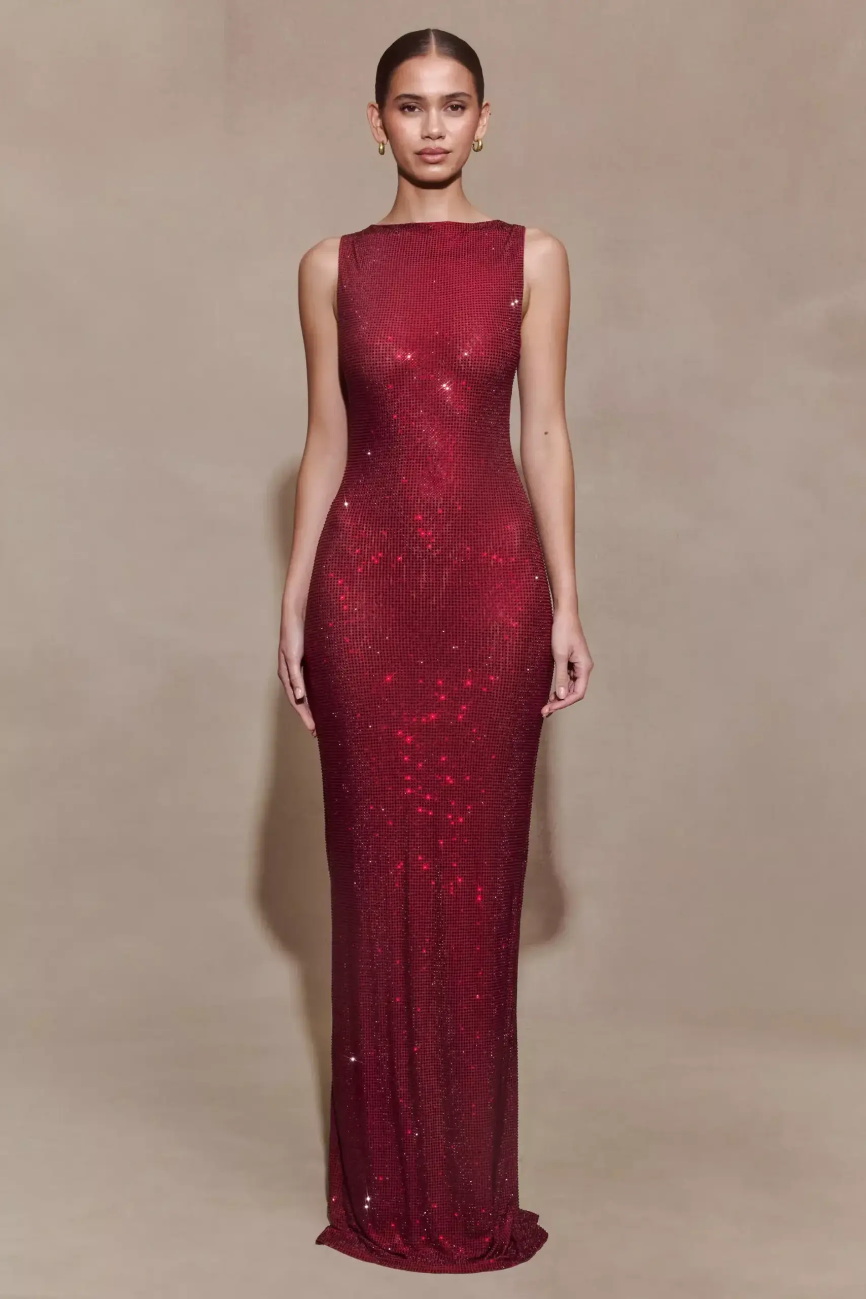 🎉 🍸 | Glistening Wine Maxi Dress with Neon Magnolia Glam | design diary 316