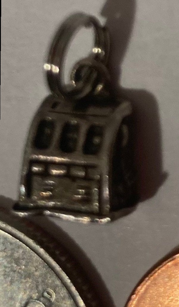 glow up your feed • Retro Neon Silver Pendant, Vintage Vegas Glam for Jewelry &  172