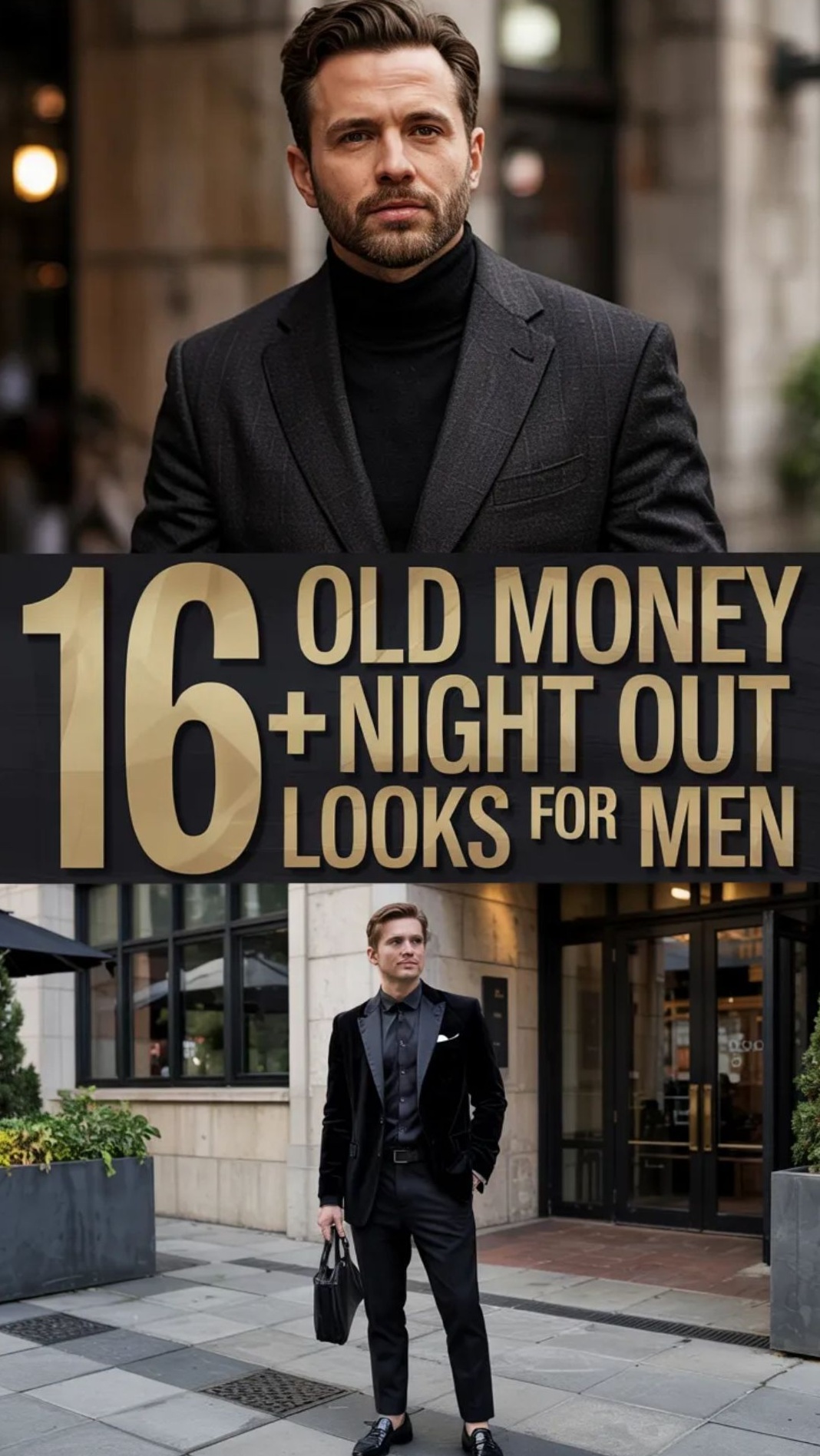golden hour glow • Retro Glam Night: 16 Timeless Men’s Luxury Outfits with Neon  688