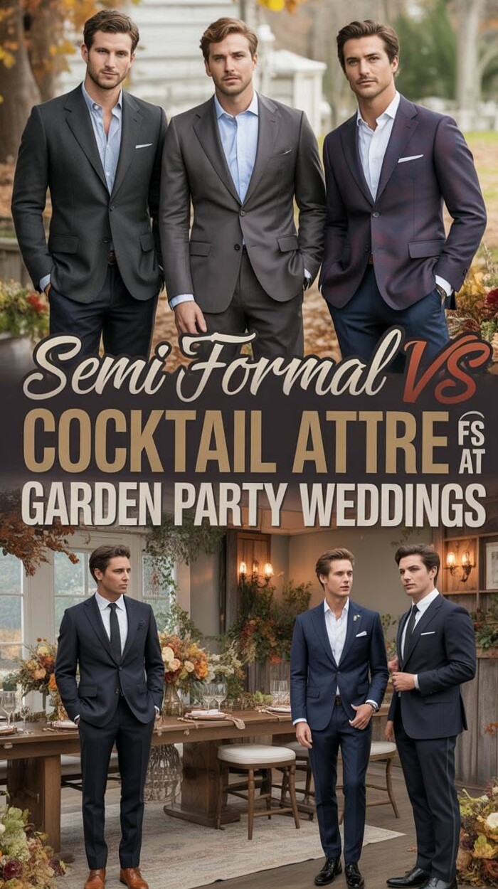 graphic design goals ✧ Semi Formal Vs Cocktail Attire Men’s Guide for Elegant Ev 185