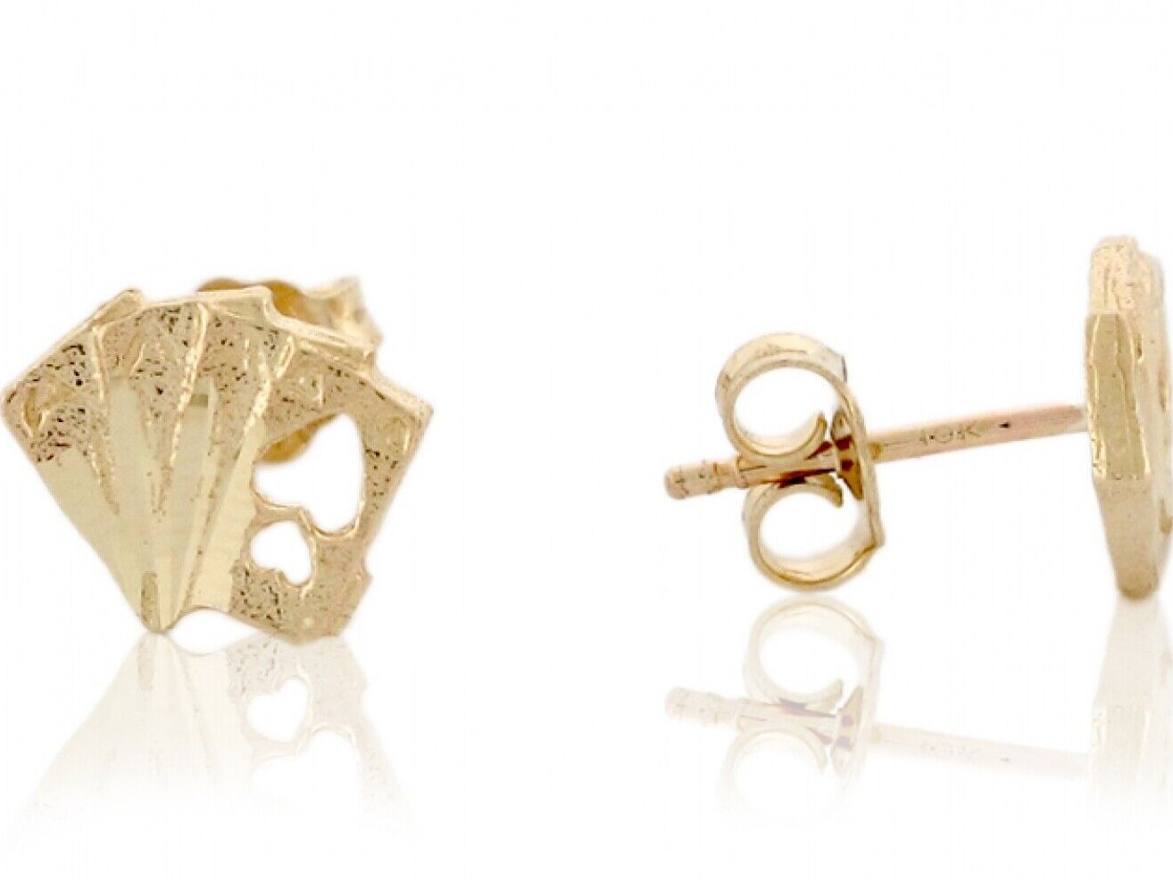 inspiration inbox: Golden Glow Mini Earrings Inspired by Neon Poker Art & Vintag 187