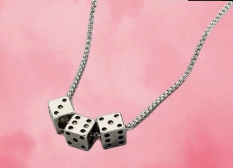 🎆 inspiration inbox ✦ Neon Poker Ace Jewelry — Vintage Glam Gamble Pendant | eBa 768