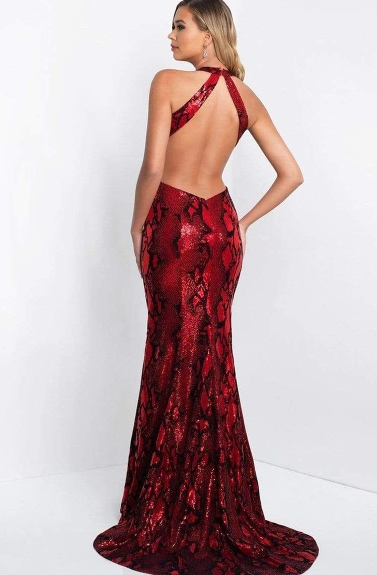 🎈 interface inspiration ✦ Neon-Infused Vintage Sheath in Bold Snake Print Red 117