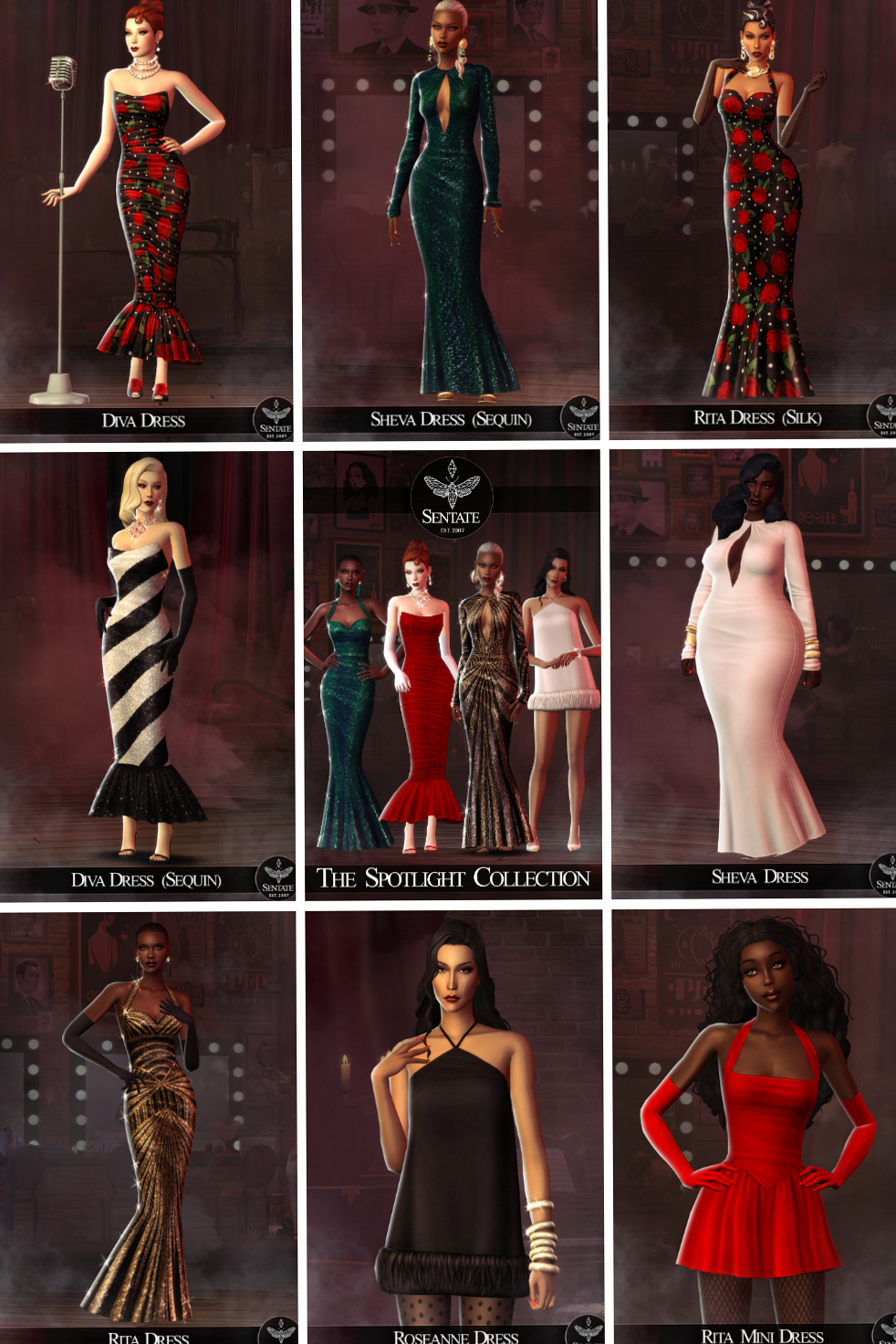 💅 👗 🕶️ Maxis Match Sims 4 CC: Glam Gowns, Neon Elegance & Vintage Party Wear | v 387
