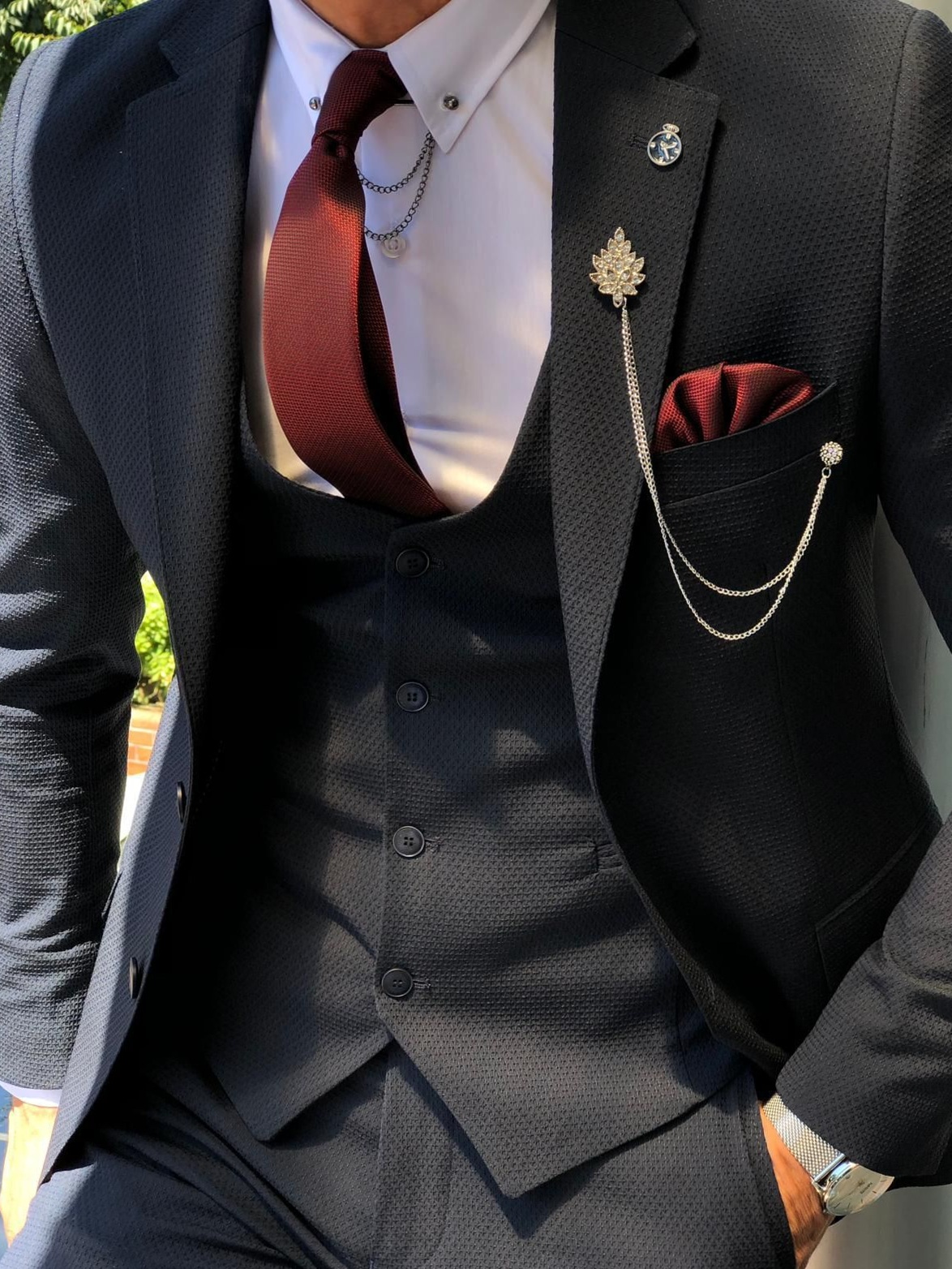 Michael Blue Suit 40 US — Neon Vintage Game Aesthetic — 🎲 816