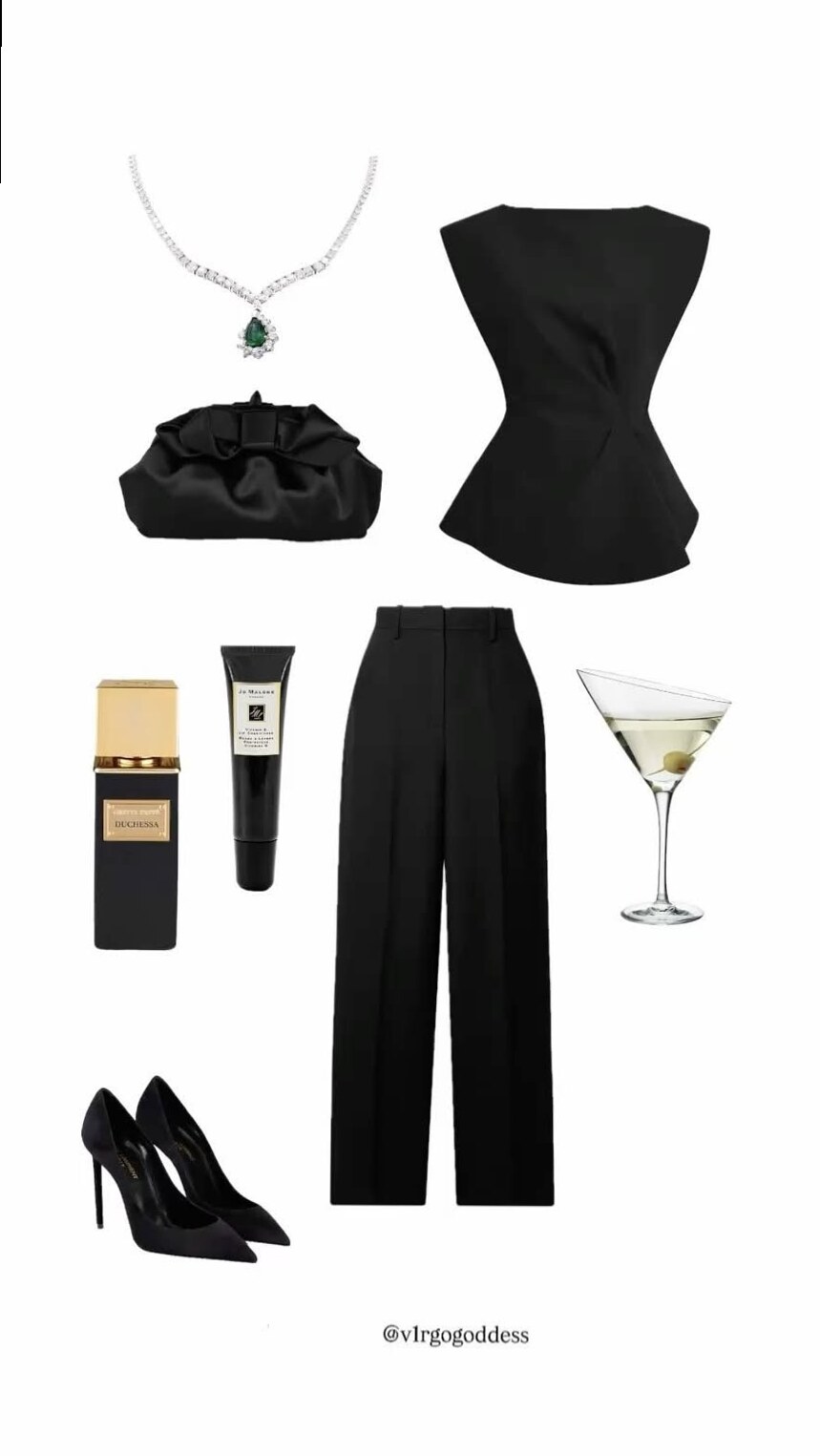 ⊹ Midnight Glamour: Duchessa’s Shadow & Neon Elegance ⊹ 🖤 712