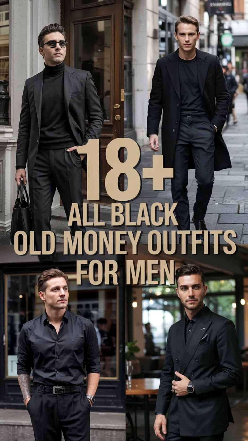 👢 Midnight Majesty: 18 Refined Vintage-Inspired All-Black Looks for Timeless Ele 781