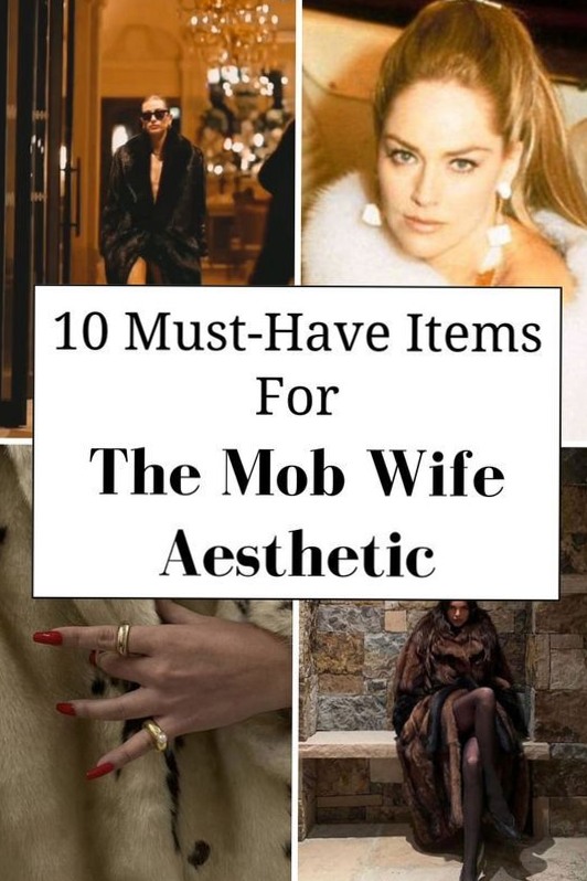 💜 💙 Mob Wife Vibe Check: Neon Glam Meets Vintage Edge for the Ultimate Alley Gir 636