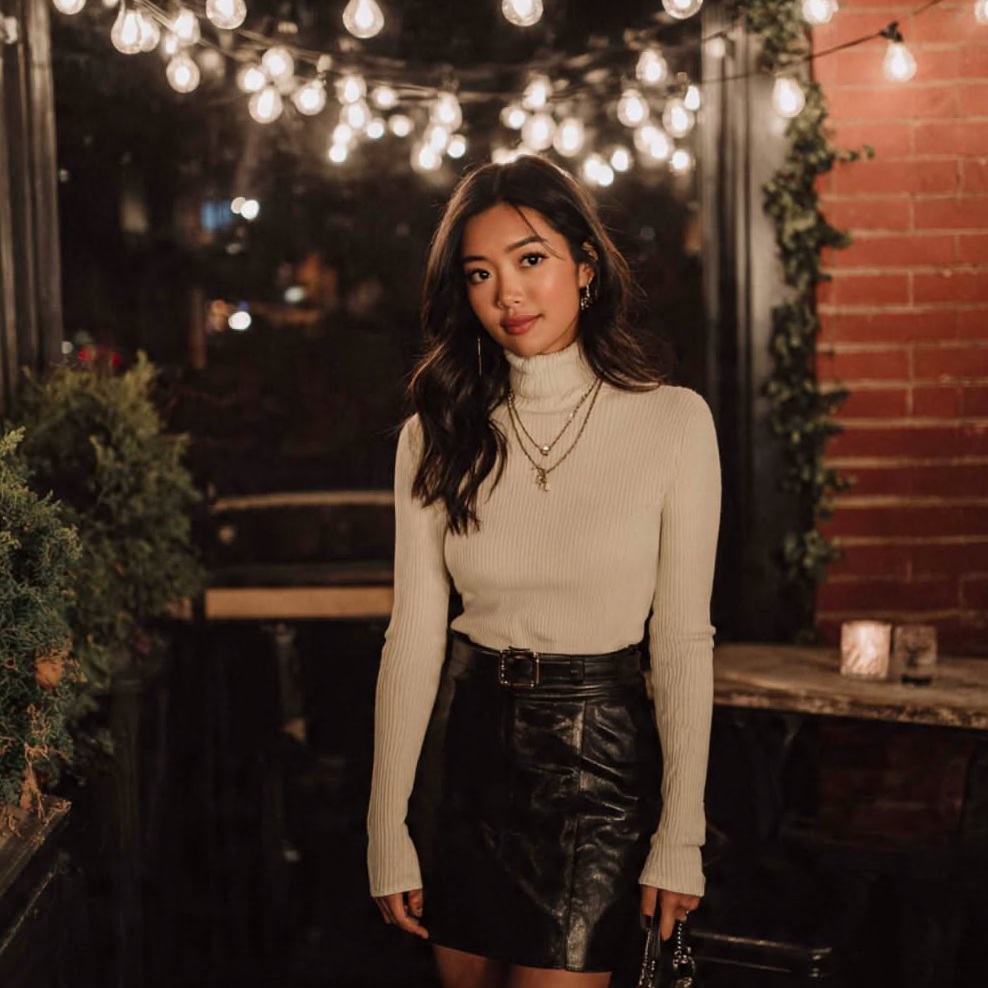 💜 🪩 moonlight muse ✦ Chic Date Night Outfits: Glam Dinner & Cozy Styles for Her 431