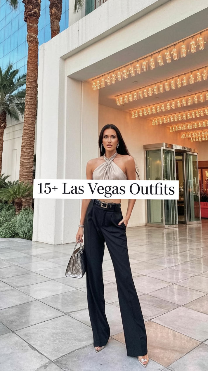 🃏 🃏 moonlight muse ✦ Neon Glam Looks to Shine Bright on the Vegas Nights 893