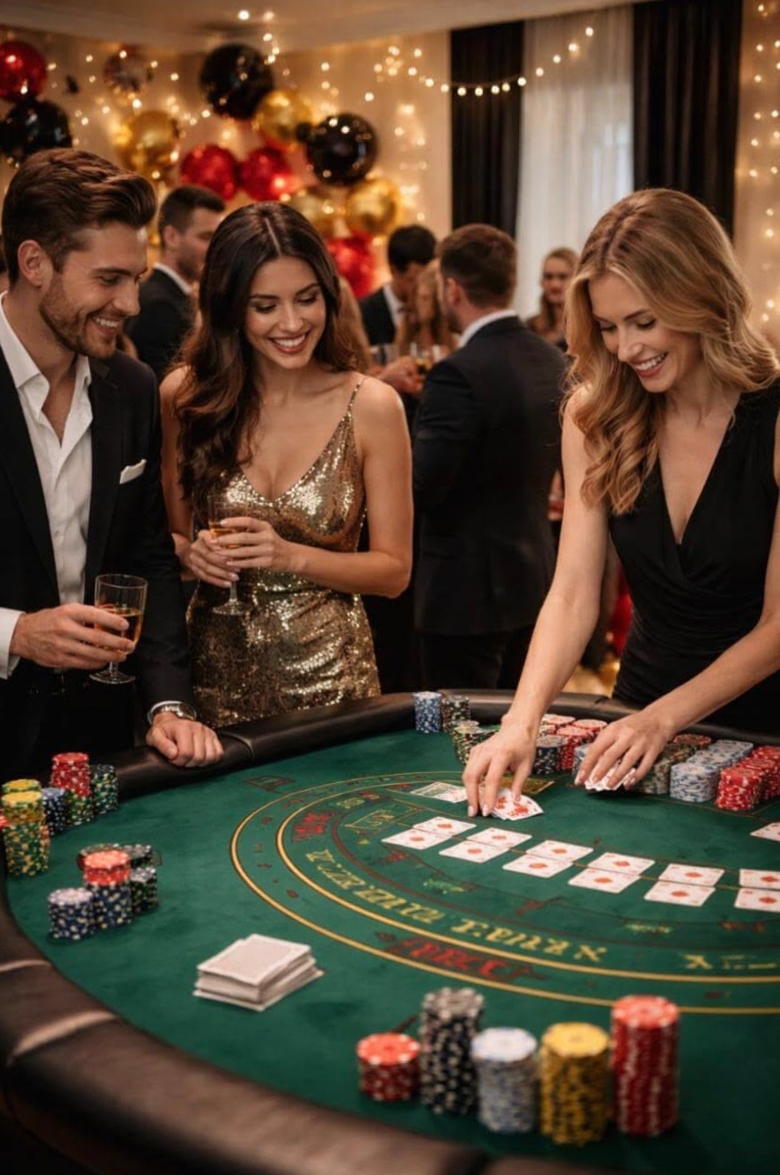 💙 🔮 💜 moonlight muse ✦ Neon Nights: 26 Luxe Party Concepts for a Glamorous Vegas 531