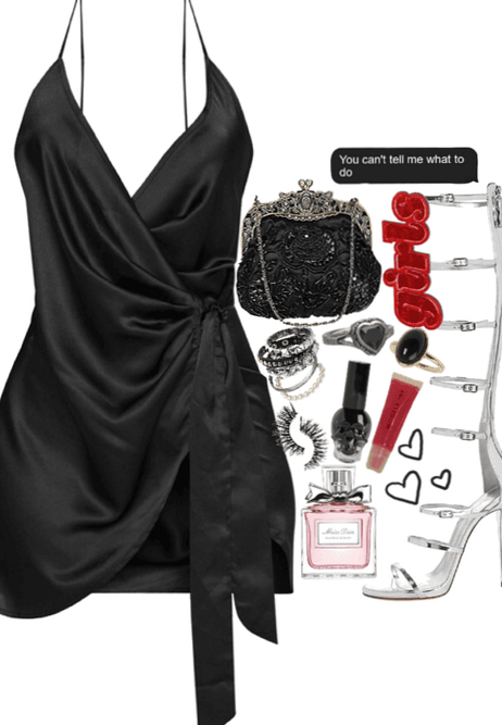 moonlight muse • Neon-Soaked Glamour | Vintage Vegas Evening Look ⚡ 🌌 172