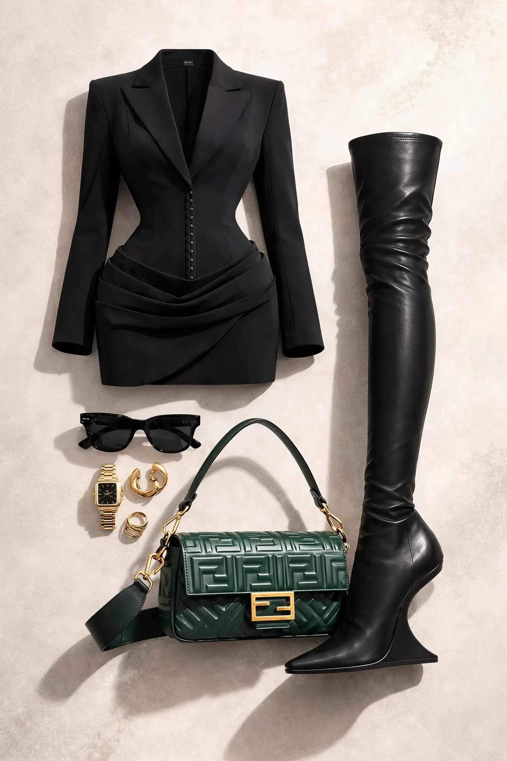 🎨 🖌️ Mystique in Midnight: Neon-Elegance for Timeless Nights 632