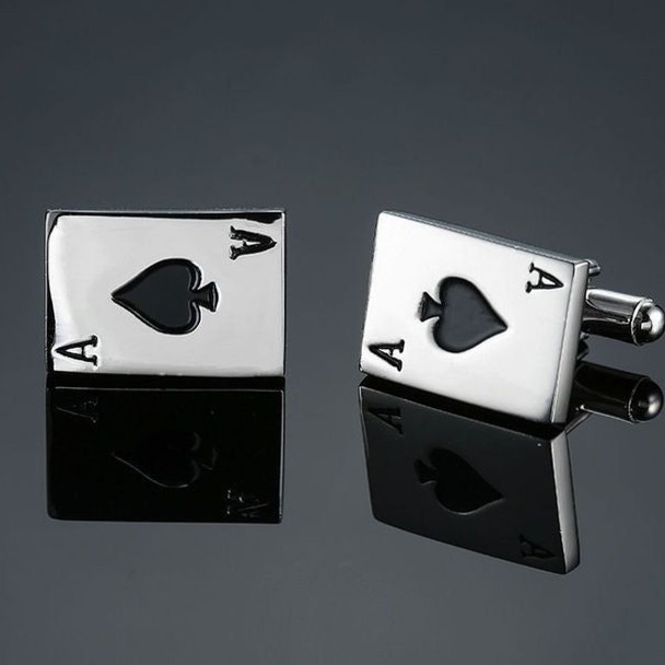 Neon Blue Crystal Cufflinks for Men — Vintage Luxe Design B051-014 — luxury nigh 368