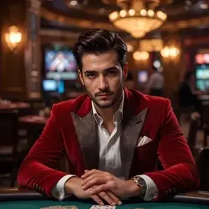 Neon Dapper Gentleman in Velvet by Glowing Cards | JPG Free Download ⟐ brand des 802