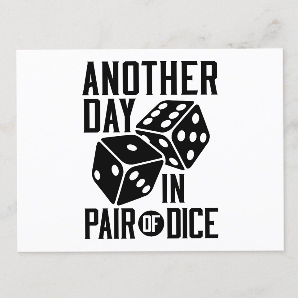 Neon Dice Dreams: Vintage Party Postcard Art | 👒 design diary 178