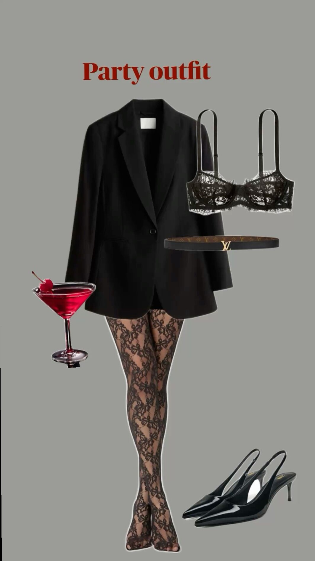 Neon-Edge Black Ensemble for Night Out & Date Glam | 🧣 🕶️ retro glamour inspirat 113