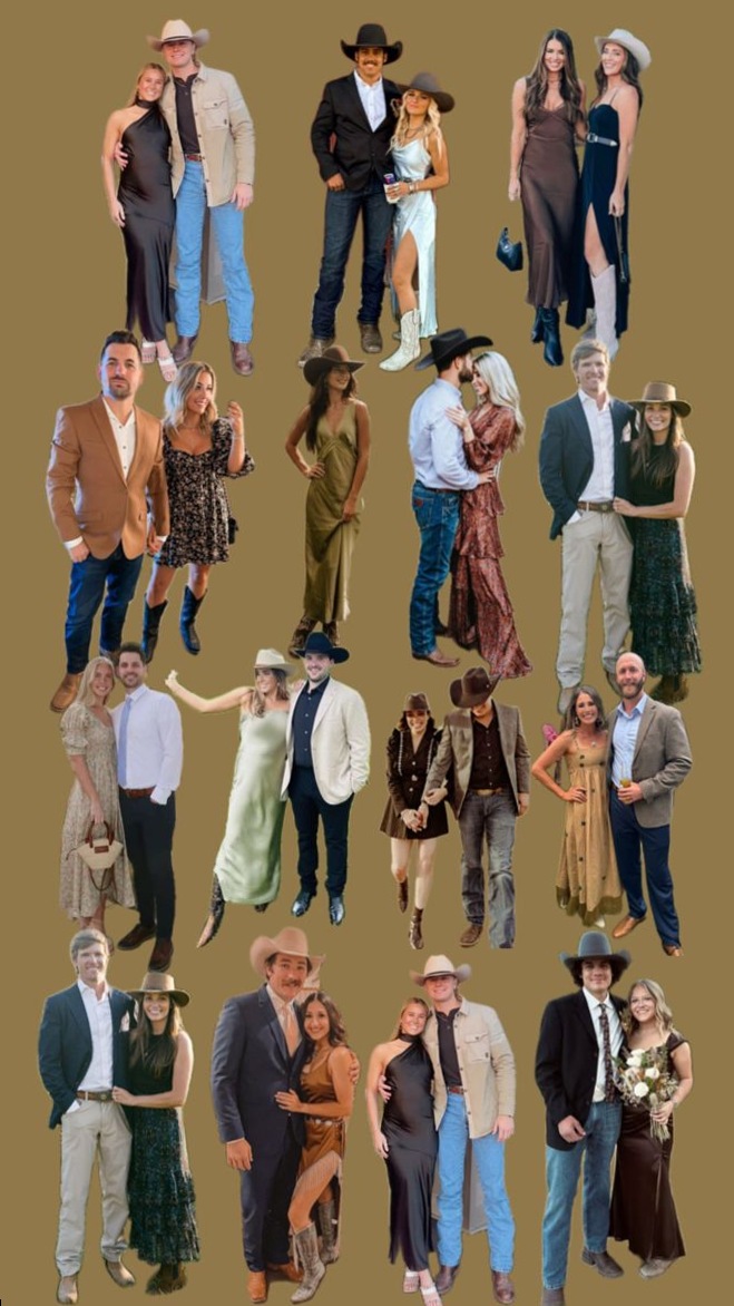 ✨ Neon-Edge Western Glam: Vintage Luxury Partywear Design | design inspiration d 734