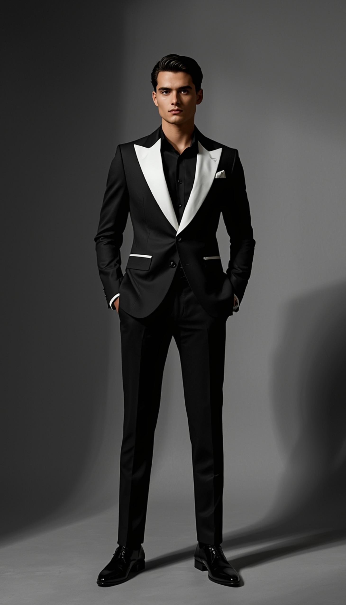 📻 🎰 ⟡ Neon-Elegance: 10 Vintage-Inspired Groom Suits for Timeless Romance 235