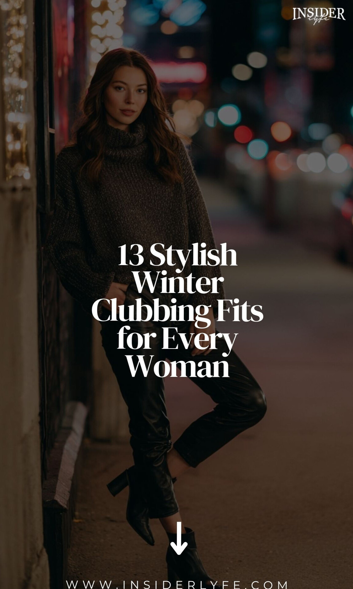 Neon Elegance: 13 Chic Winter Night Out Styles 🌉 🌍 498