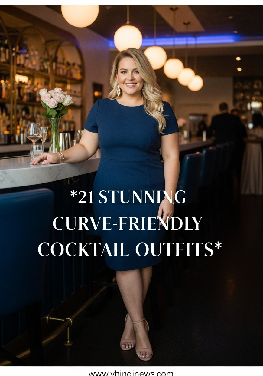 🌴 🌉 | Neon-Elegance: 21 Bold Plus Size Cocktail Styles 2025 | moment maker magic 983